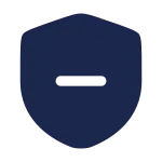 Shield Minus SVG Icon